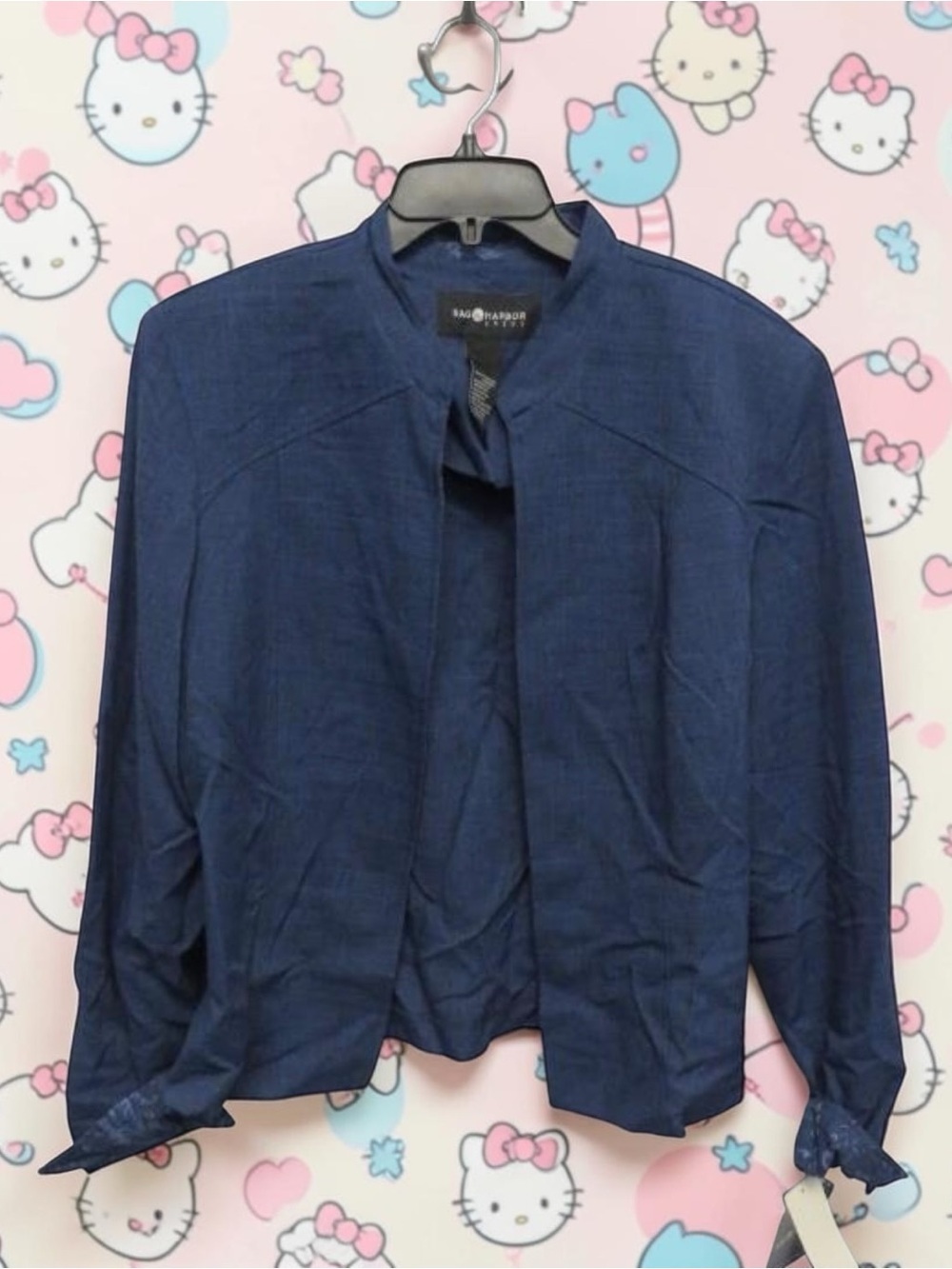 Sag Harbor Navy Lightweight Jacket Size 16
